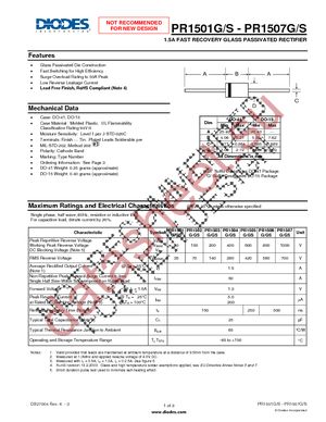 PR1502GS-T datasheet  